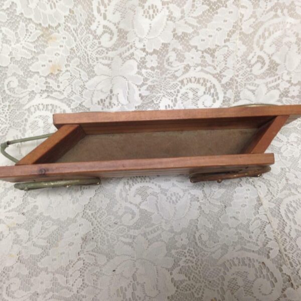 Vintage, Wooden Wagon-Planter Decor 16in x 5in x 5in