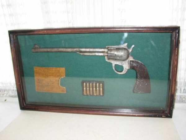 Rare, Decorative Reproduction: Woodraw Wilson 1867 Pistol Automatic Colt