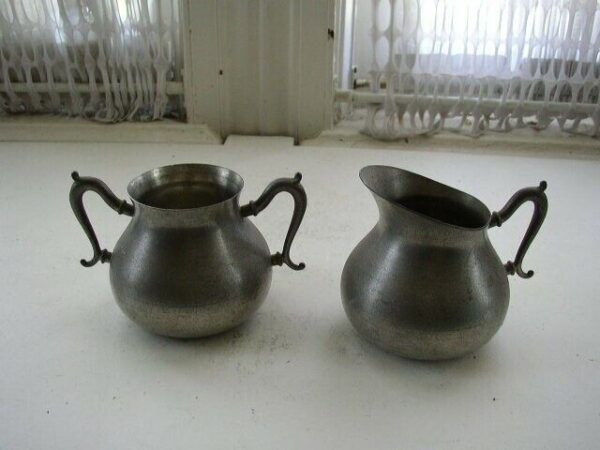 Vintage, Made in Holland, 5-pc Pewter Coffee and Tea Service