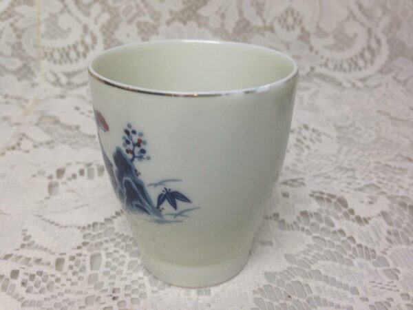 Vintage, Gaudy Blue Willow Tumbler 3in H x 2.5in W