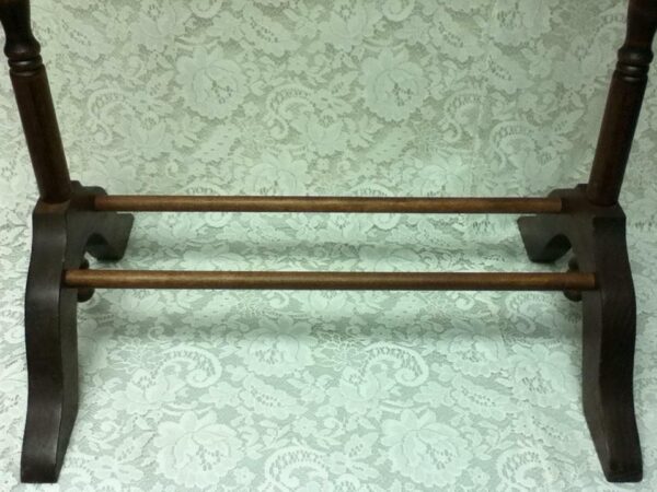 Vintage, Clothes Towel Rack 32in x 24in x 15in Wooden Clothes-Towel Rack