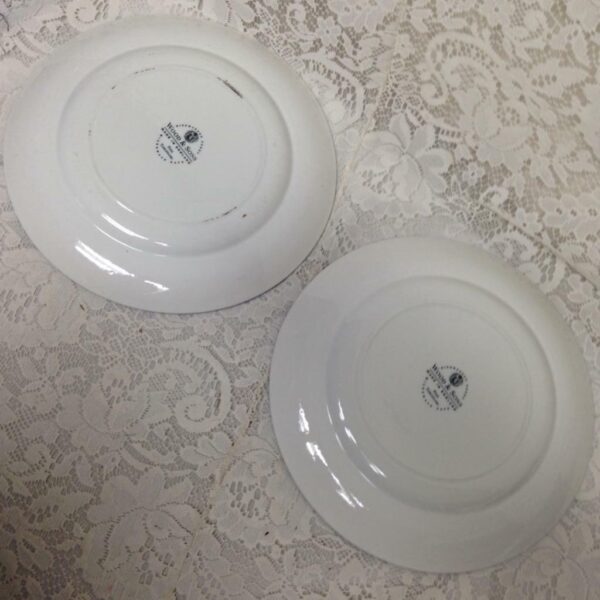 Vintage, Blue Willow 2pc Woods & Sons Dinner Plate 10in D