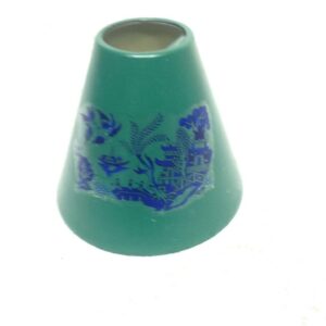 Small Green-Blue Willow Shade 4.5in H x 5in D