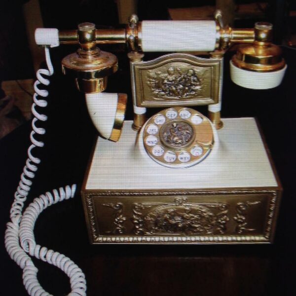 Vintage, Elegant French Style Rotary Phone