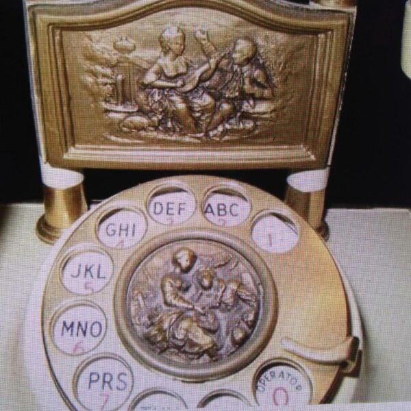 Vintage, Elegant French Style Rotary Phone