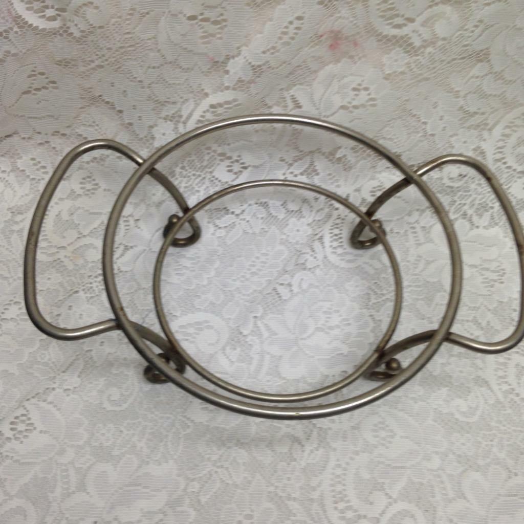 Vintage, Codincero, Silver Plated Pot Stand 1in x 10in x 4.5in