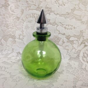 Blue Willow Green Scent Bottle 6in x 4in; 8in x 3.5in