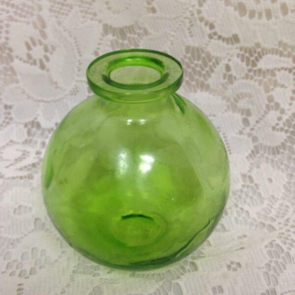 Blue Willow Green Scent Bottle 6in x 4in; 8in x 3.5in