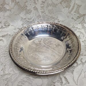 Vintage, Reed and Barton Silver Plated Bowl 6.25in D