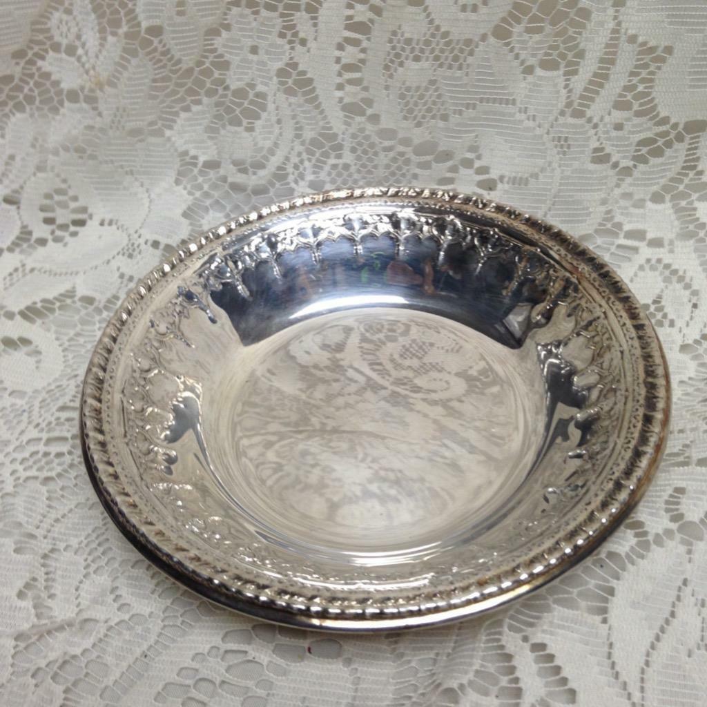 Vintage, Reed and Barton Silver Plated Bowl 6.25in D