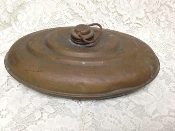 Vintage, Rare, Copper Foot Warmer 12in x 9in x 4in