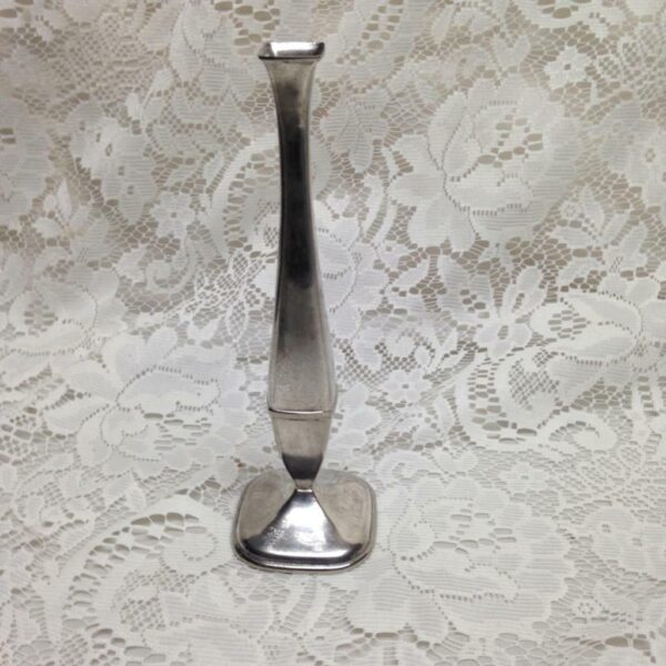 Leonard, Italy, Silver Plated Bud Vase 7.5in x 2.5in D