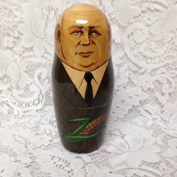 Handpainted High End Set of 10pc Nesting Dolls-Russia’s Political Figures 13.5in