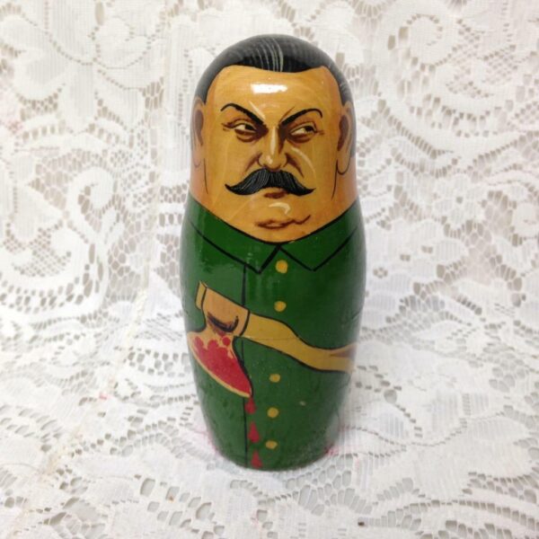 Handpainted High End Set of 10pc Nesting Dolls-Russia’s Political Figures 13.5in