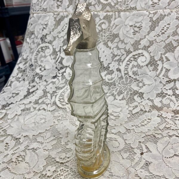 1970s Avon Sea Horse Skin So Soft Bath Oil Decanter 6fl oz (Empty Bottle)