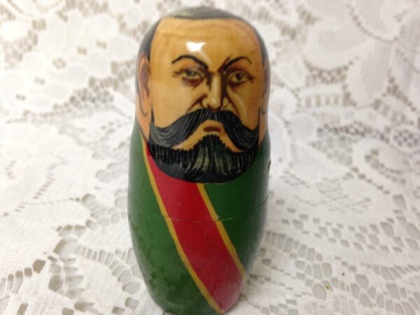 Handpainted High End Set of 10pc Nesting Dolls-Russia’s Political Figures 13.5in