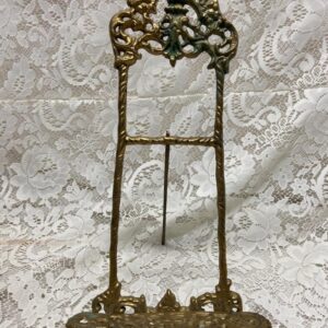 Vintage, Bronze Metal Ornate Easel