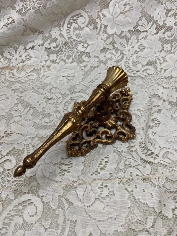 Vintage, Brass Sconce- Candle Holder 11in x 6in x 4in