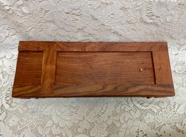 Vintage, Carved Fruits Wooden Kitchen Towel -Paper Towel Rack -in x -in x -in