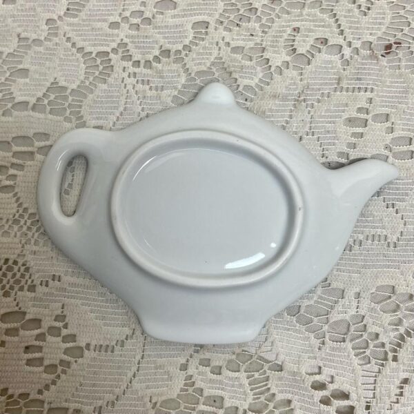 Vintage, Rare, 2pc Blue Willow Teabag or Teaspoon Rest 5in L x 3.5in W