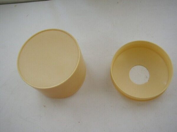 Vintage, 3-pc Celluloid Hair Receivers with Lids