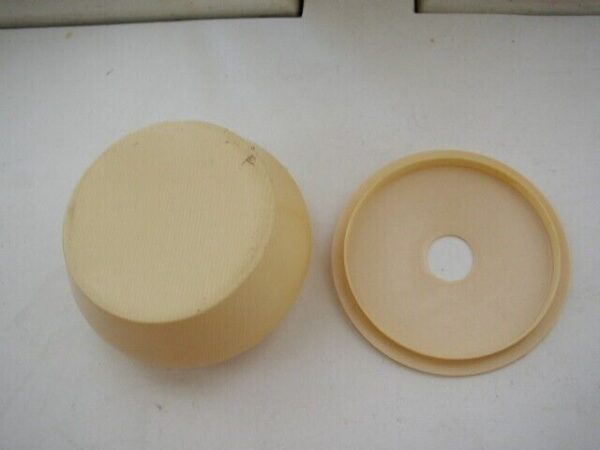 Vintage, 3-pc Celluloid Hair Receivers with Lids