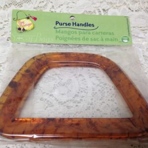 Beautiful, Bag Boutique, Amber, 6.5in x 5in Purse Handle