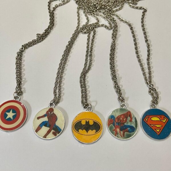 Vintage, 5-pc Marvel Pendant Necklace