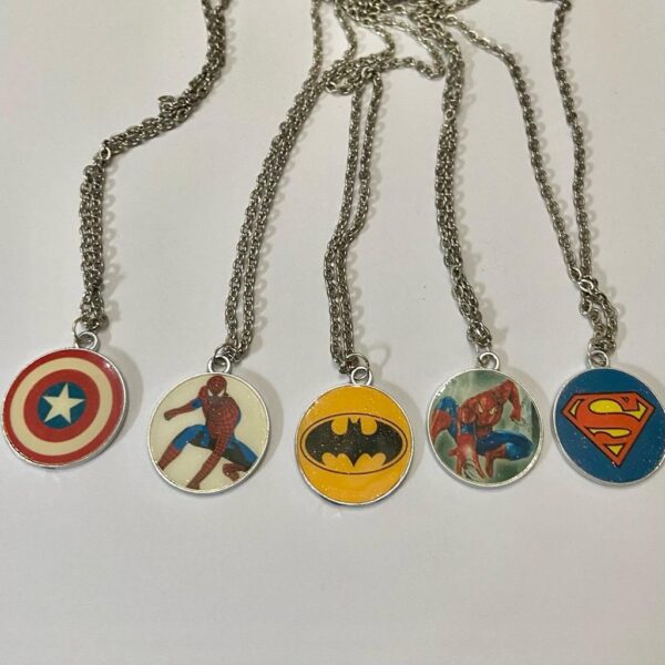 Vintage, 5-pc Marvel Pendant Necklace