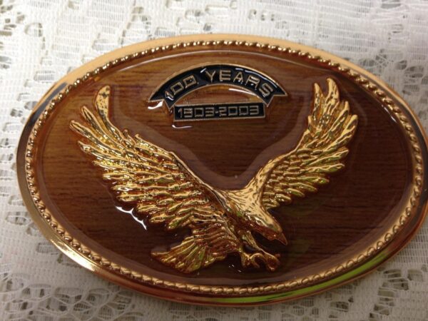 Harley Davidson, Commemorative 100 years (1903-2003)Buckle or Belt Insert, etc.