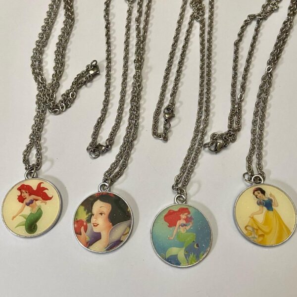 Vintage, Snow White Disney Princesses Pendant Necklace