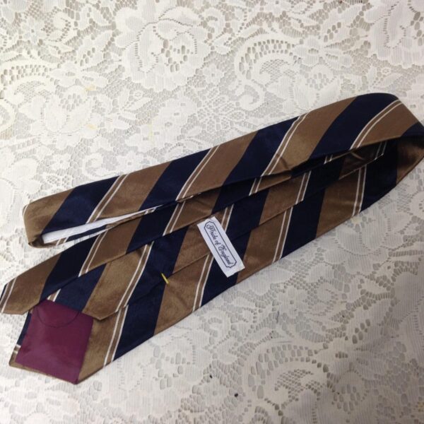 Damschroders, Pride of England, Stripes 100% Silk Neck Tie 58in x 3.25in