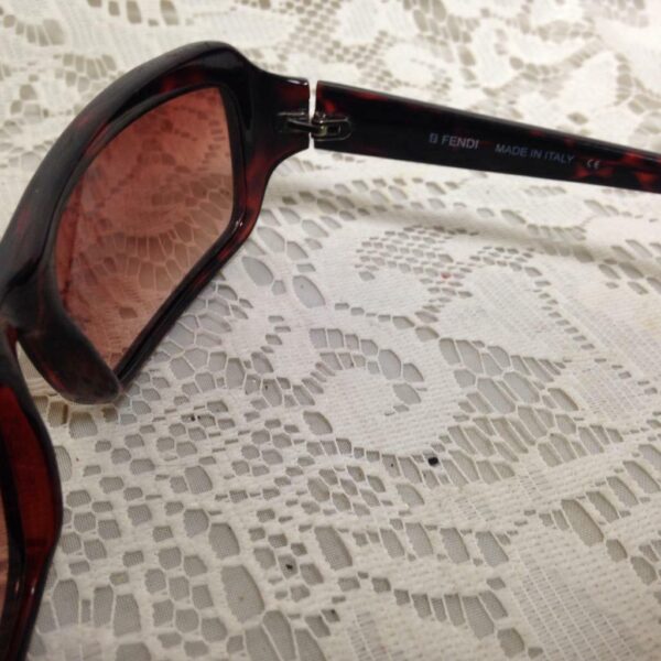 Fendi Italy, FDHT 1037, Large Sun Glasses with Original Case