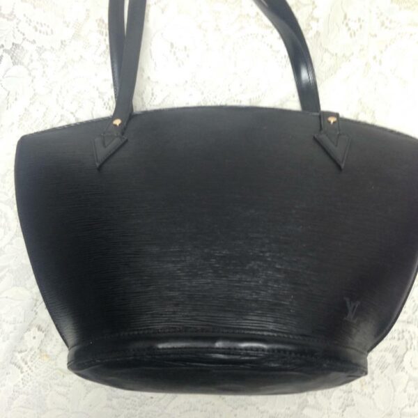 Louis Vuitton St. Jacques Gm Black Cowhide-Epi Leather Tote 18in x 12in x 7in (B