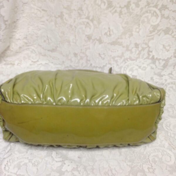 Gucci Green Patent Leather Handbag 15in x 10in x 4 in