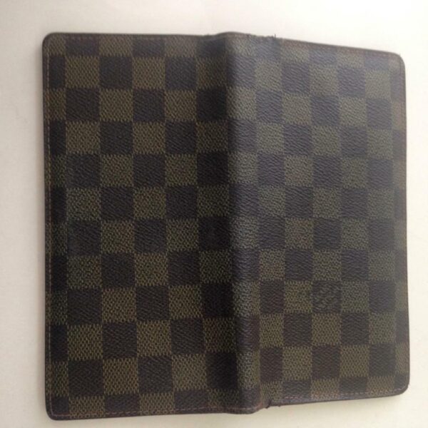 Authentic Louis Vuitton, Damier Ebene Long Wallet 7.25in x 4.5n (SP2087)