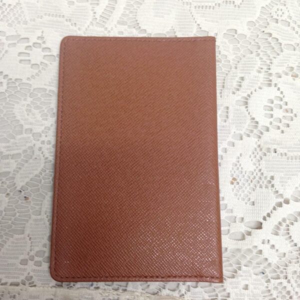 Louis Vuitton Brown Taiga Leather Credit Card Case SP0929