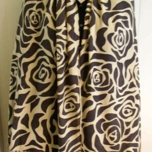 Beautiful, Brown and Beige Floral Scarf, Wrap, Shawl, etc.