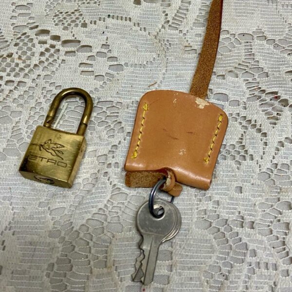 Vintage, Rare, Etro Padlock-2 Keys