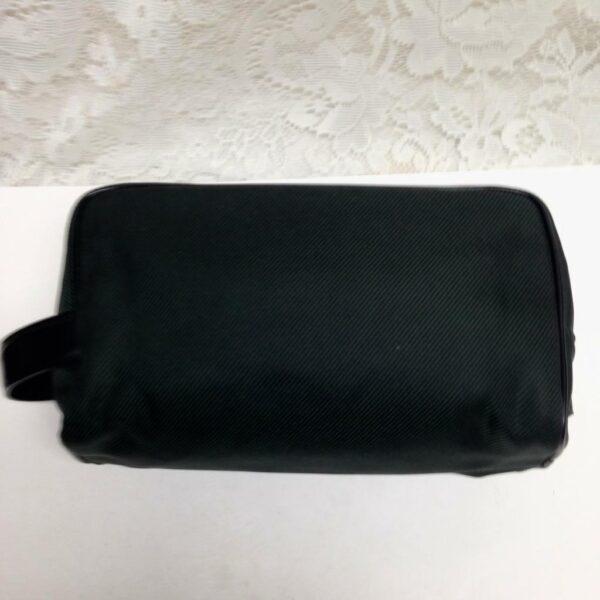 Authentic Louis Vuitton, Greenish Black Canvas Mens Pouch - Clutch 10inx6inx4in