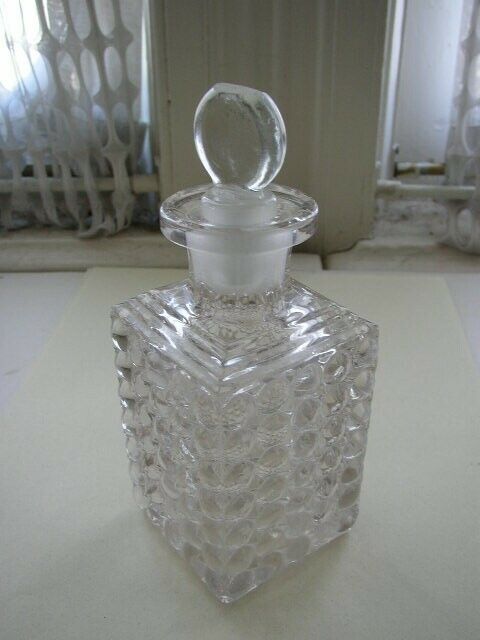 AntiqueFabulous Dotted Blown Glass Scent-Perfume Bottle