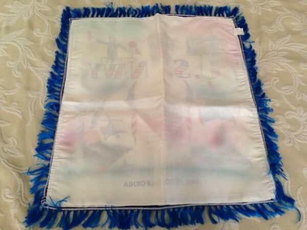 Vintage, Rare, Mother, US Navy Pillow Case, 17in x17in