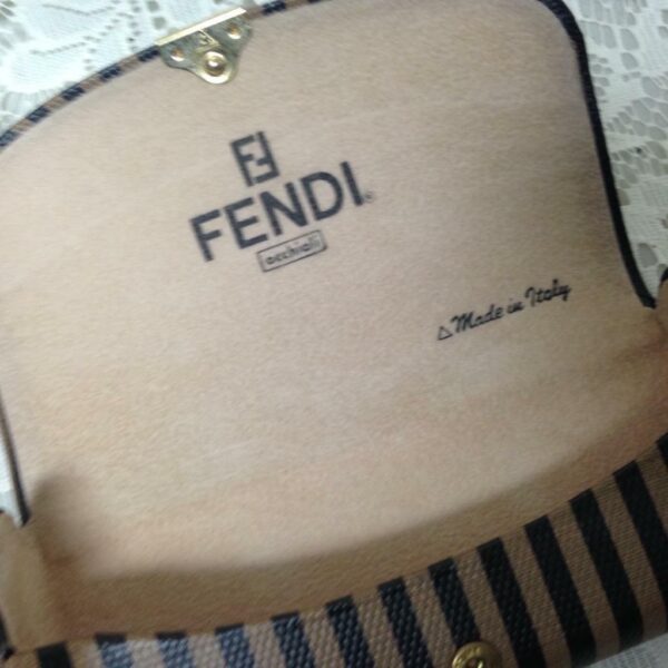 Fendi F-746, Brown Havana, Reading Eye Glass Frame with Original Case