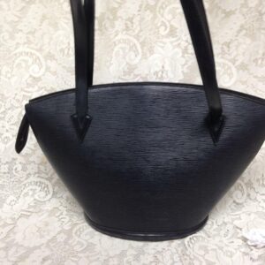 Louis Vuitton, St. Jacques Gm Black Cowhide-Epi Leather Tote 18in x 12in x 7in