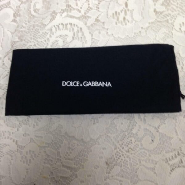 Dolce Gabana Black Dust Bag 9.5in x 9in