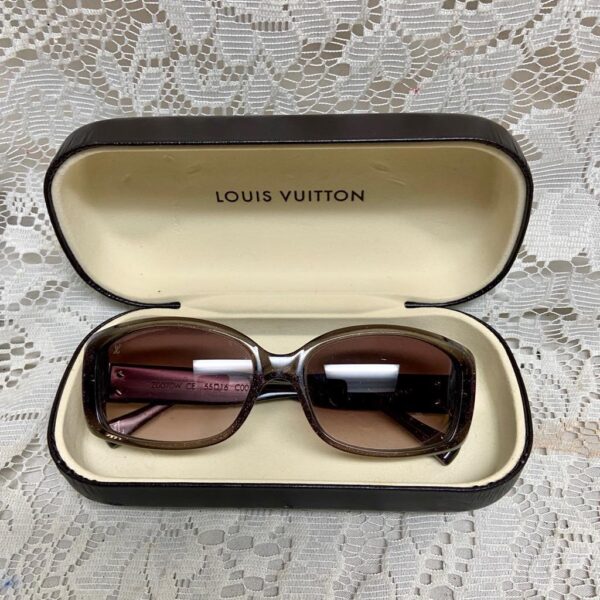 Louis Vuitton, France Fuchsia Pink Sunglasses With Original Case