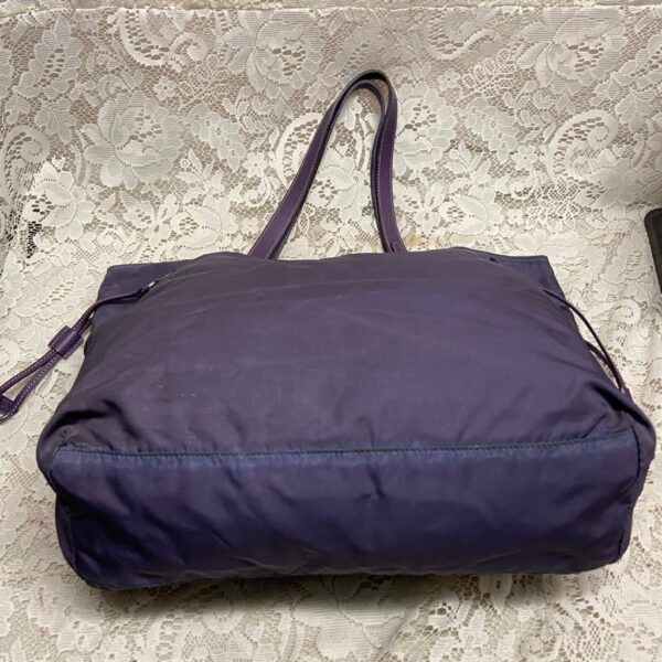 Prada Purple Nylon-Tote or Shoulder Bag 12.5in x 11in x 4in.