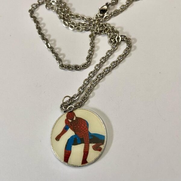 Vintage, Spiderman Marvel Pendant Necklace