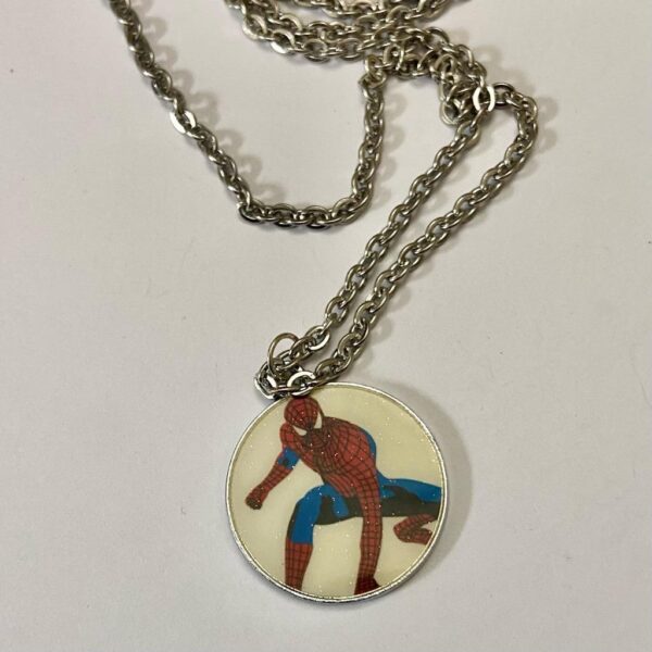 Vintage, Spiderman Marvel Pendant Necklace