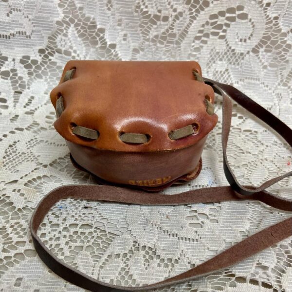 Vintage, Mexico Tooled Floral Leather CB-Shoulder Bag